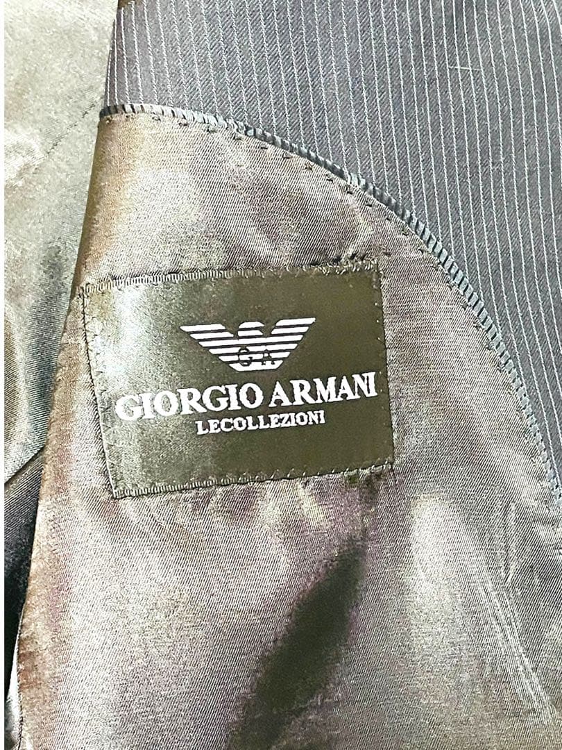 超美品 GIORGIO ARMANI 高級 スーツ セットアップ 54A XXL