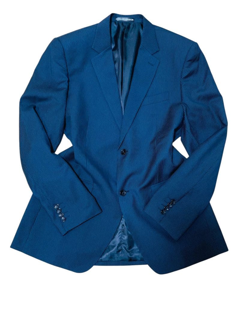 超美品 GIORGIO ARMANI 高級 スーツ セットアップ 54A XXL