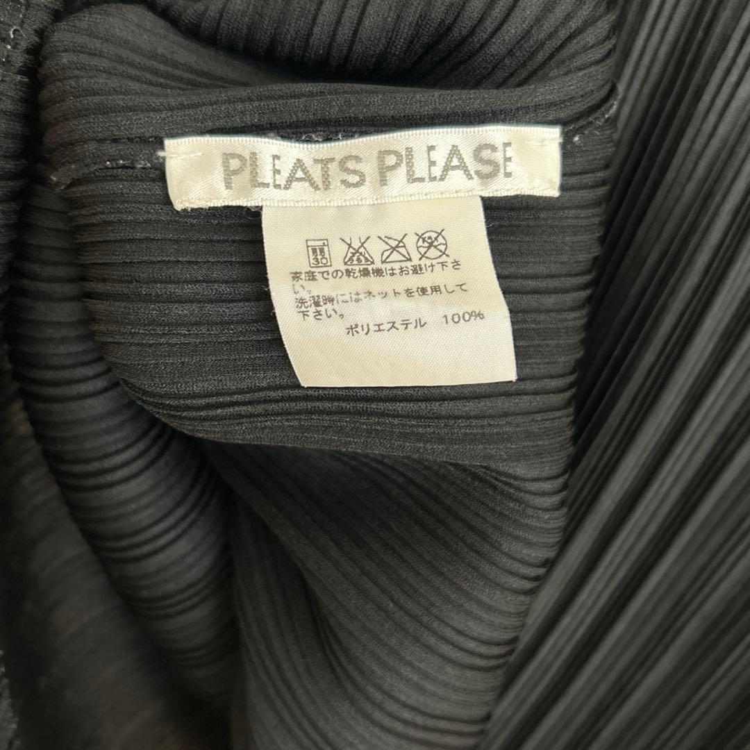 PLEATS PLEASE プリーツプリーズ ブラック サイズ3 カットソー