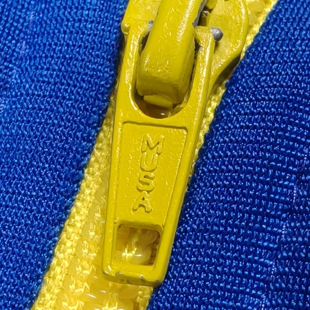 虎之助 美品 adidas MUSAジップ トラックジャケット L 青 黄