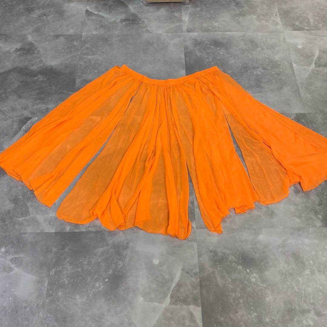 【ほぼ未使用品 ベリーダンス用オリエンタル衣装】トルコ製 ゴールドシルバー