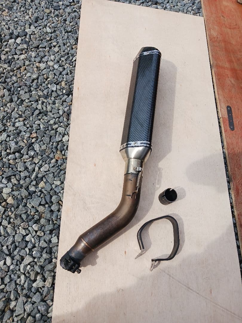 GSR250.マフラー.サイレンサー