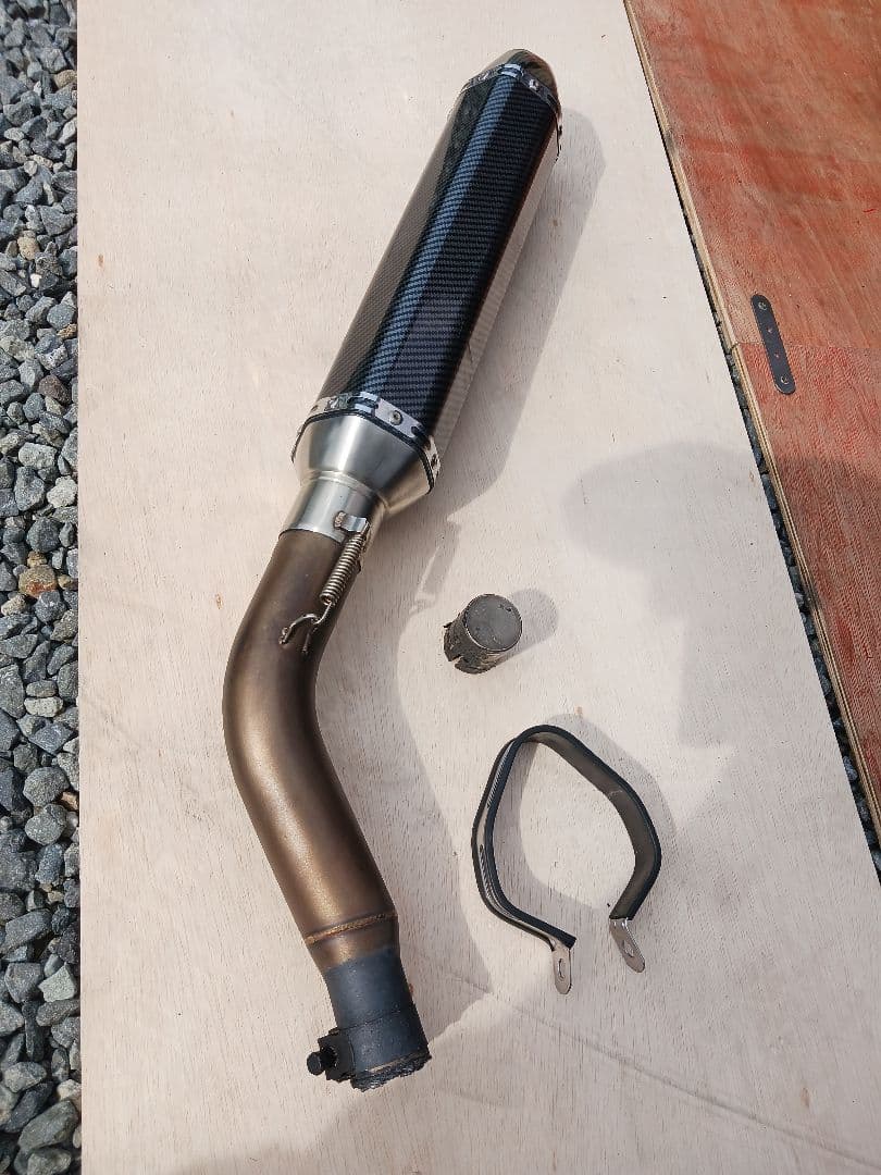 GSR250.マフラー.サイレンサー