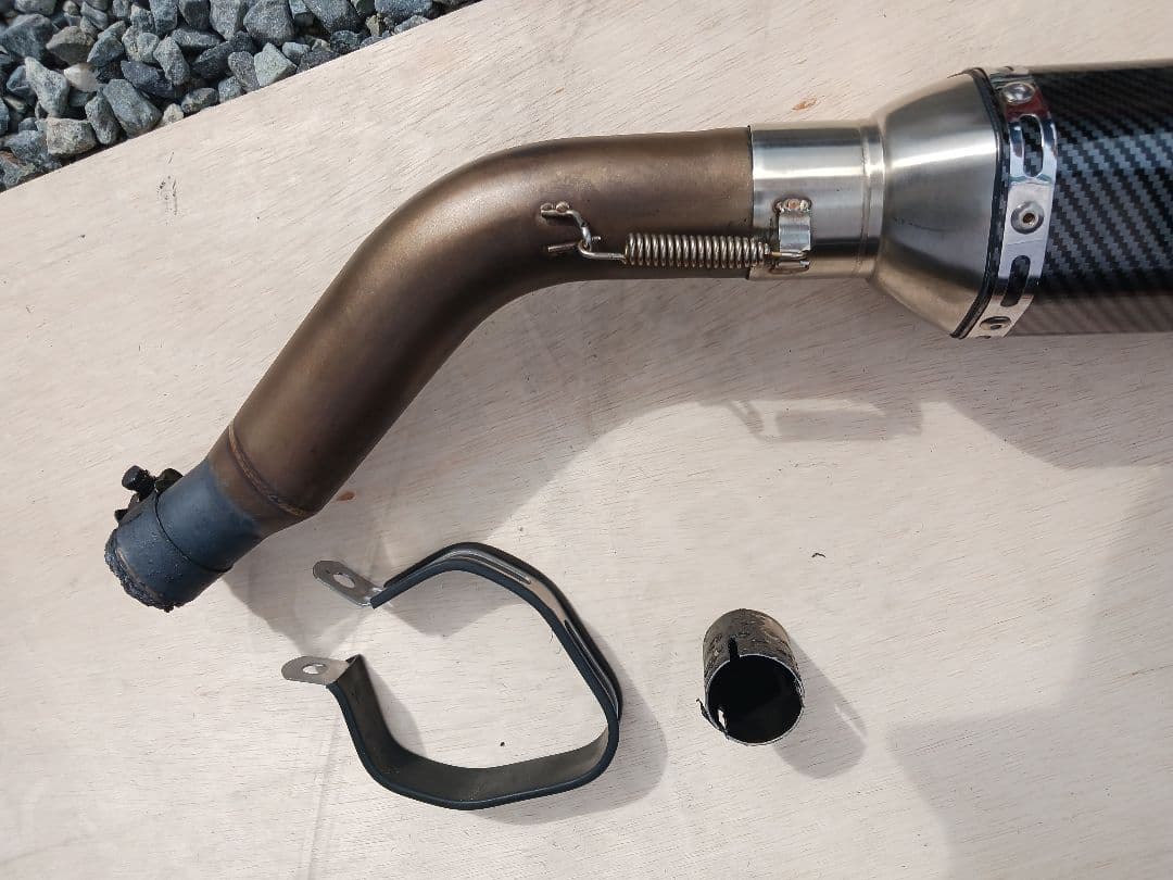 GSR250.マフラー.サイレンサー