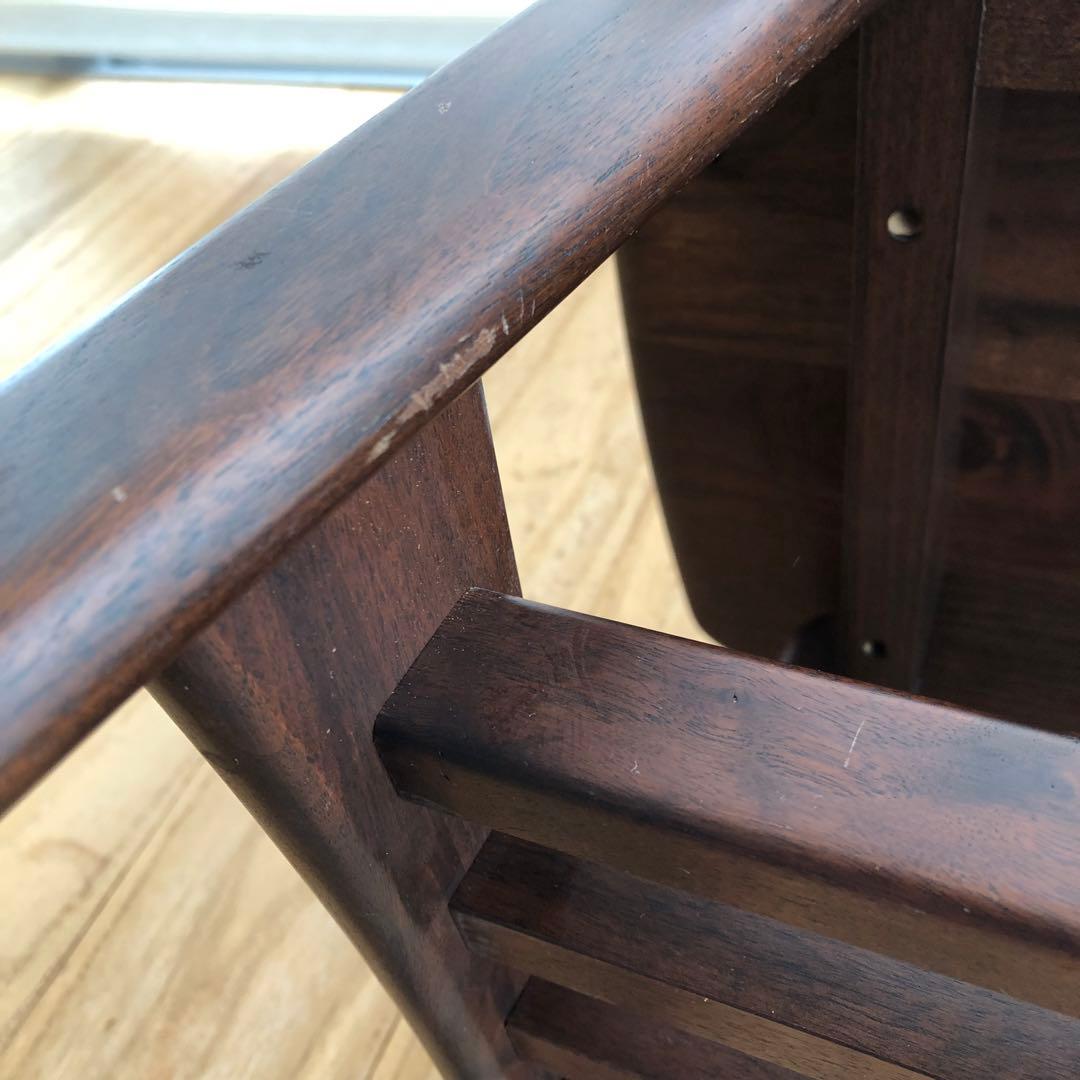 KIRITSU MOKKO ウォールナットセンターテーブルサイドテーブル起立木工