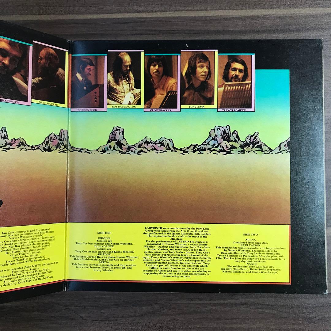 洋楽 IAN CARR WITH NUCLEUS PLUS LABYRINTH LP