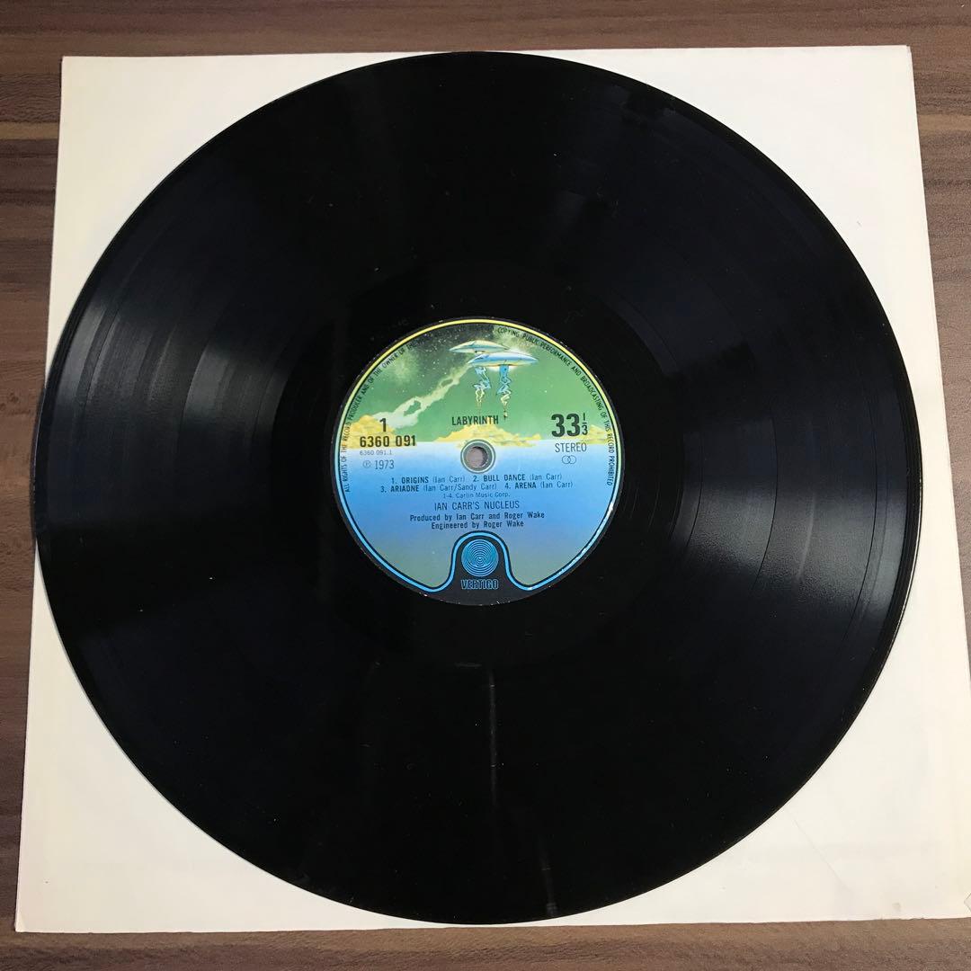 洋楽 IAN CARR WITH NUCLEUS PLUS LABYRINTH LP