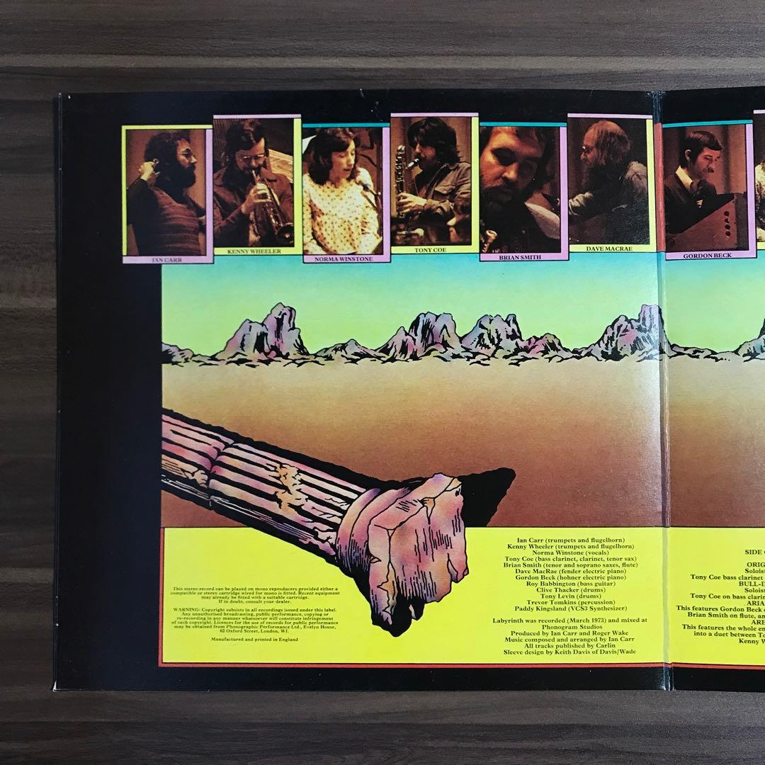 洋楽 IAN CARR WITH NUCLEUS PLUS LABYRINTH LP