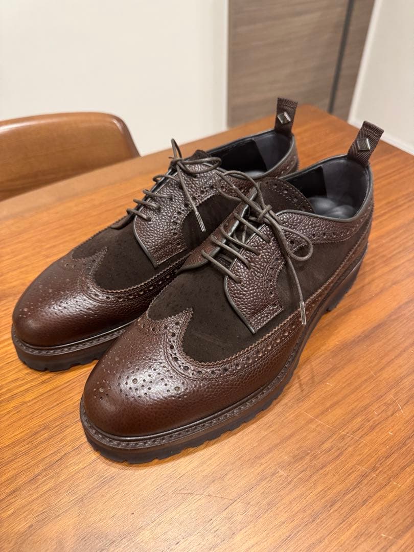 【mac】ダブルエイチ WH ウィングチップ 靴　革靴　未使用品 新品