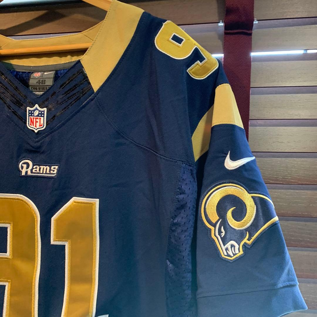 Nike NFL LOSANGELS Rams 91番 ユニフォーム古着