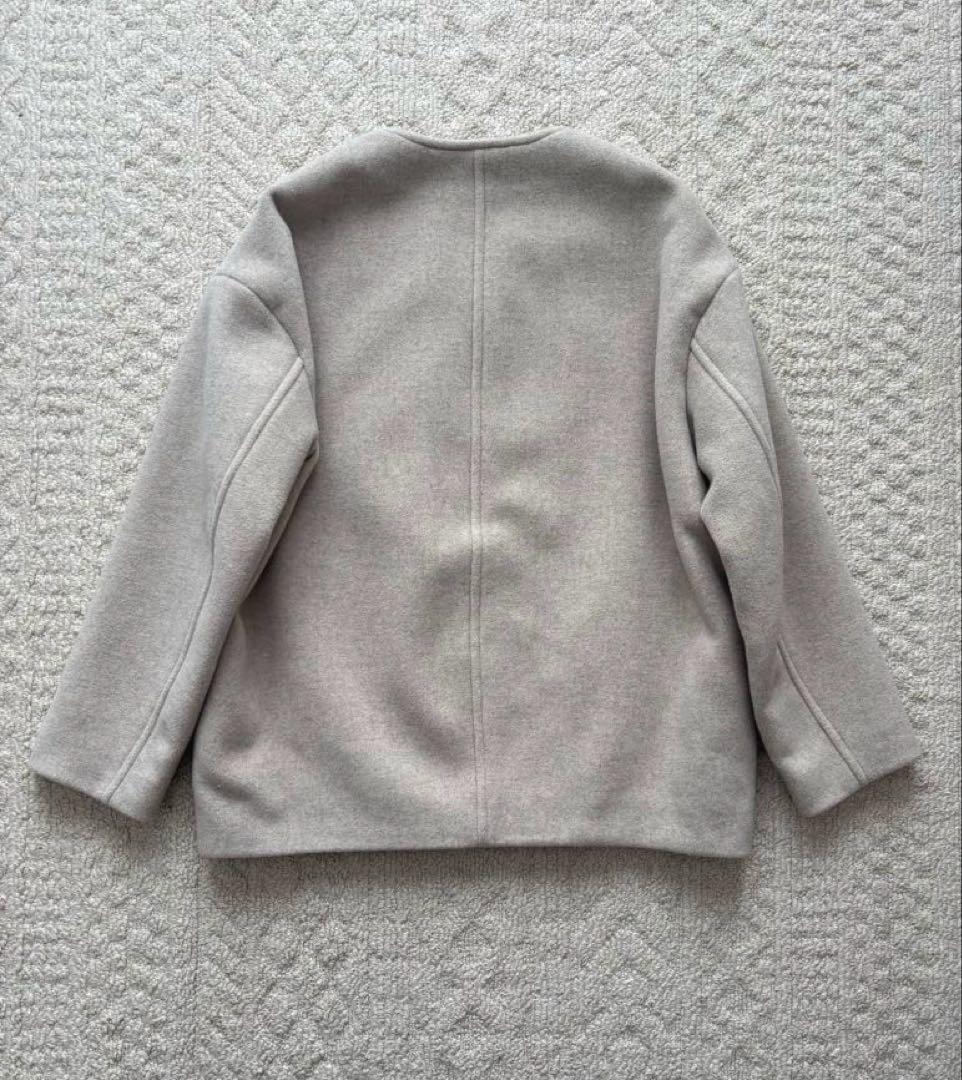 し*ま様 【ノーブル】MTRカラーレスジップショートコート