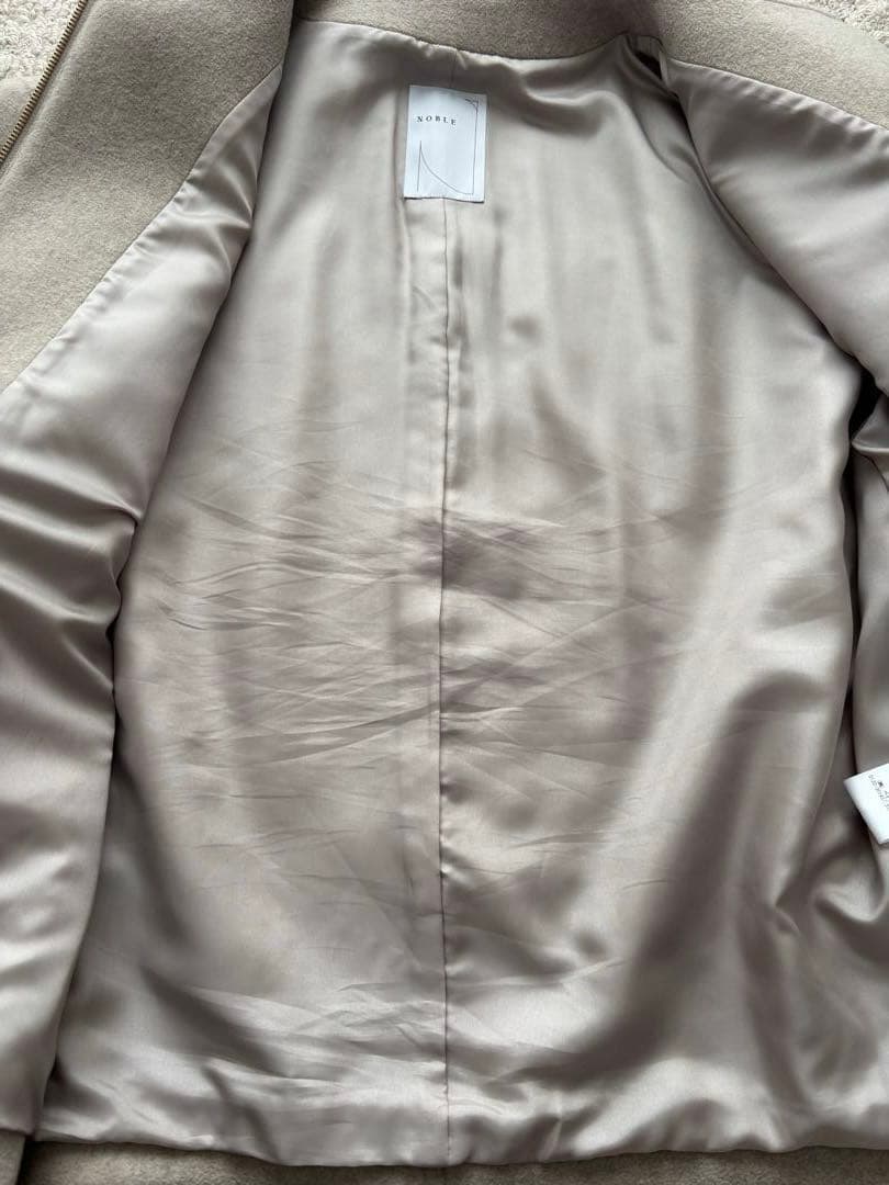 し*ま様 【ノーブル】MTRカラーレスジップショートコート