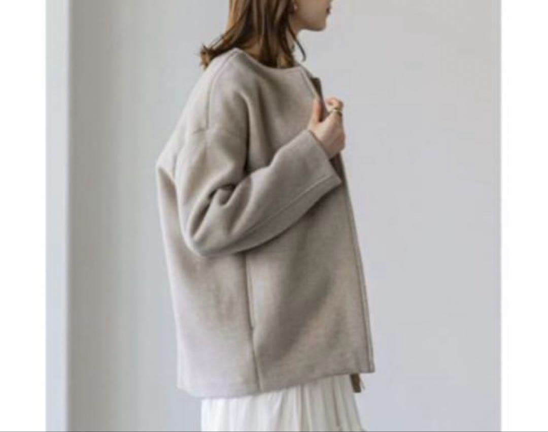 し*ま様 【ノーブル】MTRカラーレスジップショートコート