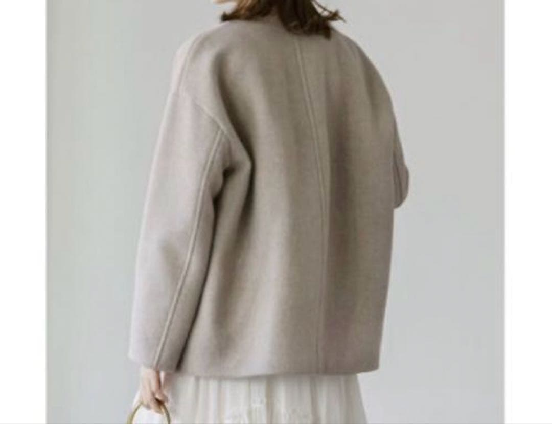 し*ま様 【ノーブル】MTRカラーレスジップショートコート