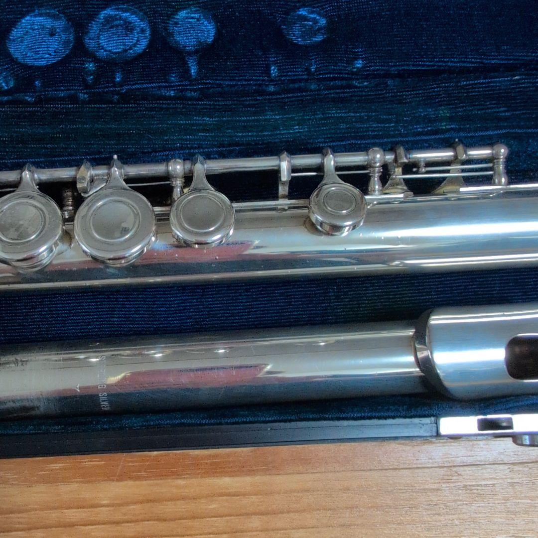 【中古送料込】YAMAHAフルート　YFL-31　頭部管銀製