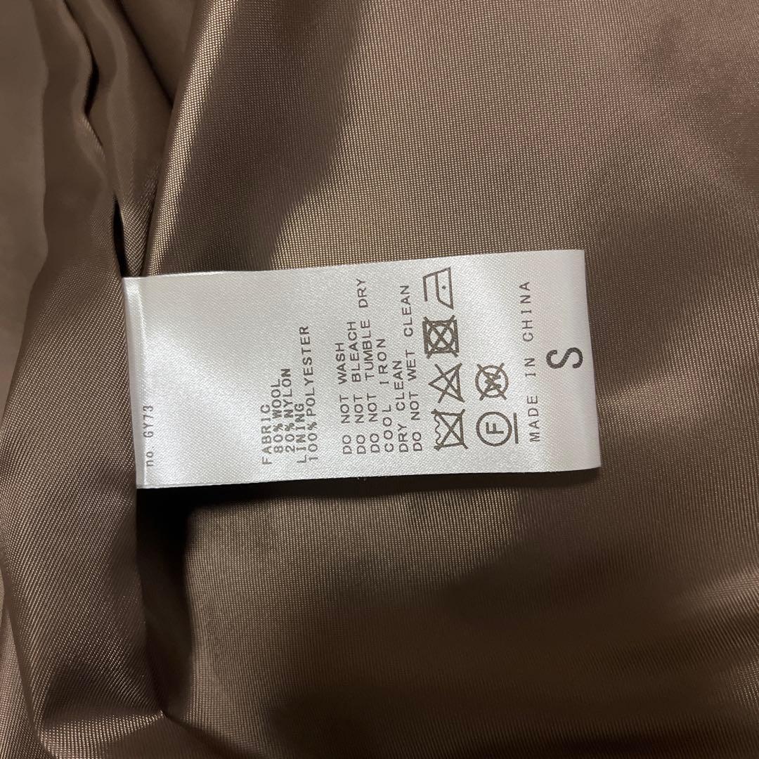 JOURNAL STANDARD スーパー140ビーバーノーカラーコート◆2