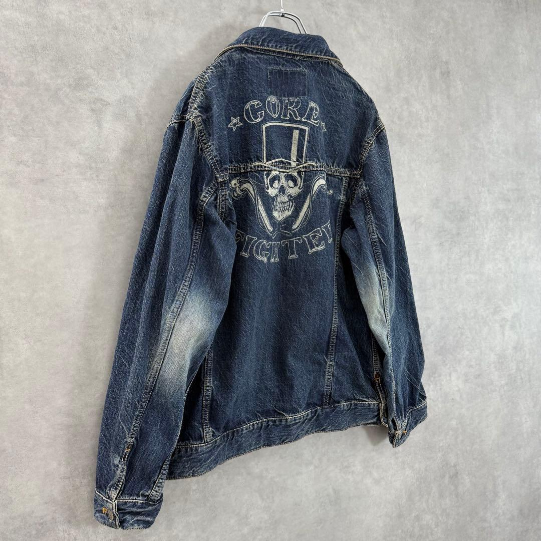 COREFIGHTER コアファイター デニムジャケット LARGE