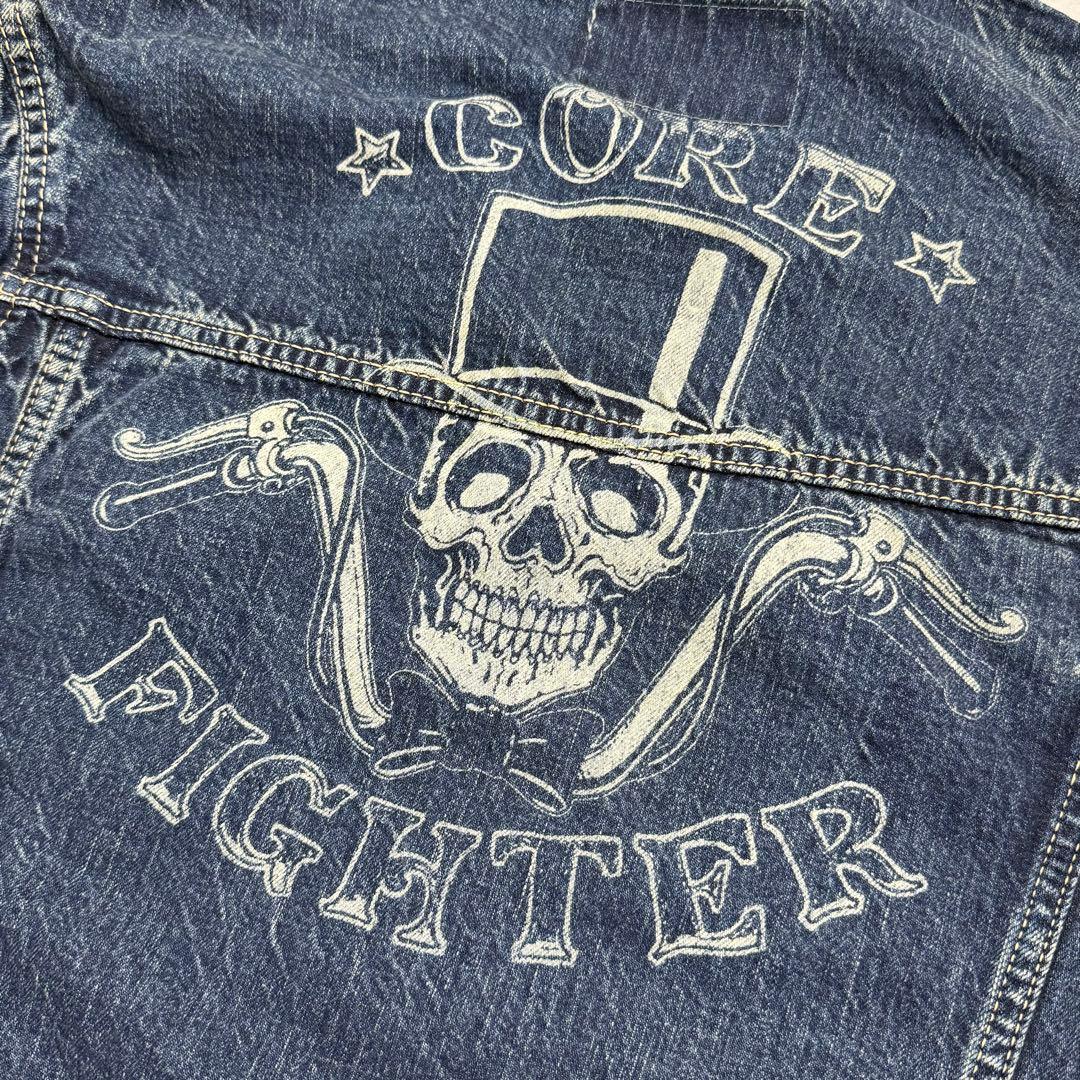 COREFIGHTER コアファイター デニムジャケット LARGE