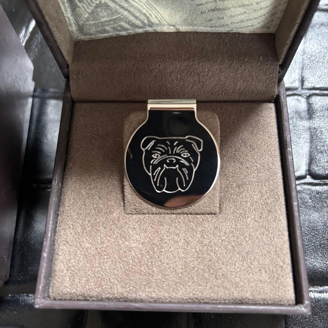 namnam ダンヒル マネークリップ SV925 ブルドッグ 未使用