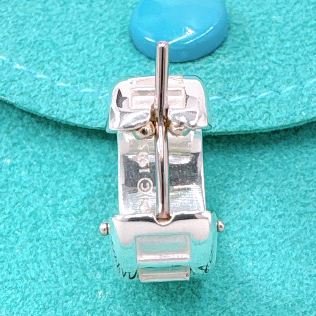 極美品 オールドティファニー アトラス フープ 片耳 ピアス シルバー925