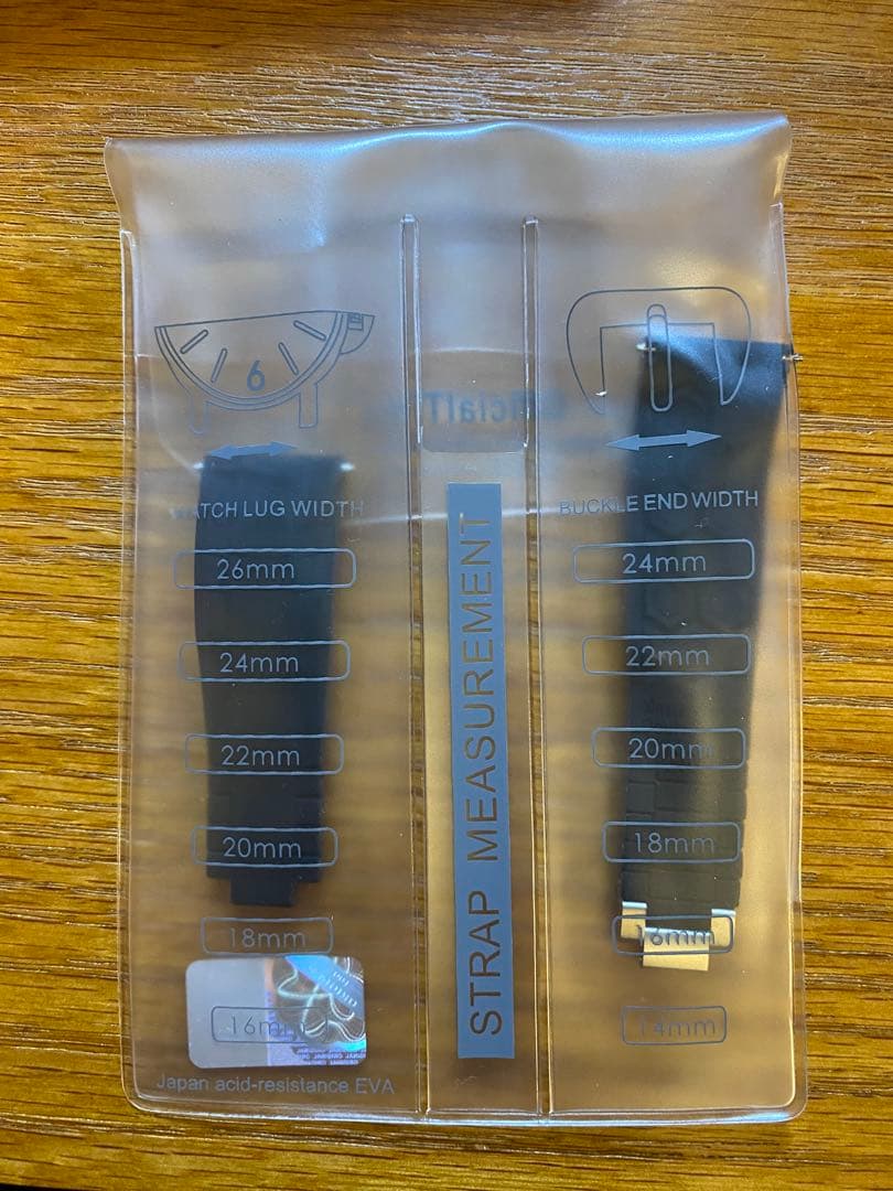 【ROLEX用】Airflowラバーストラップ