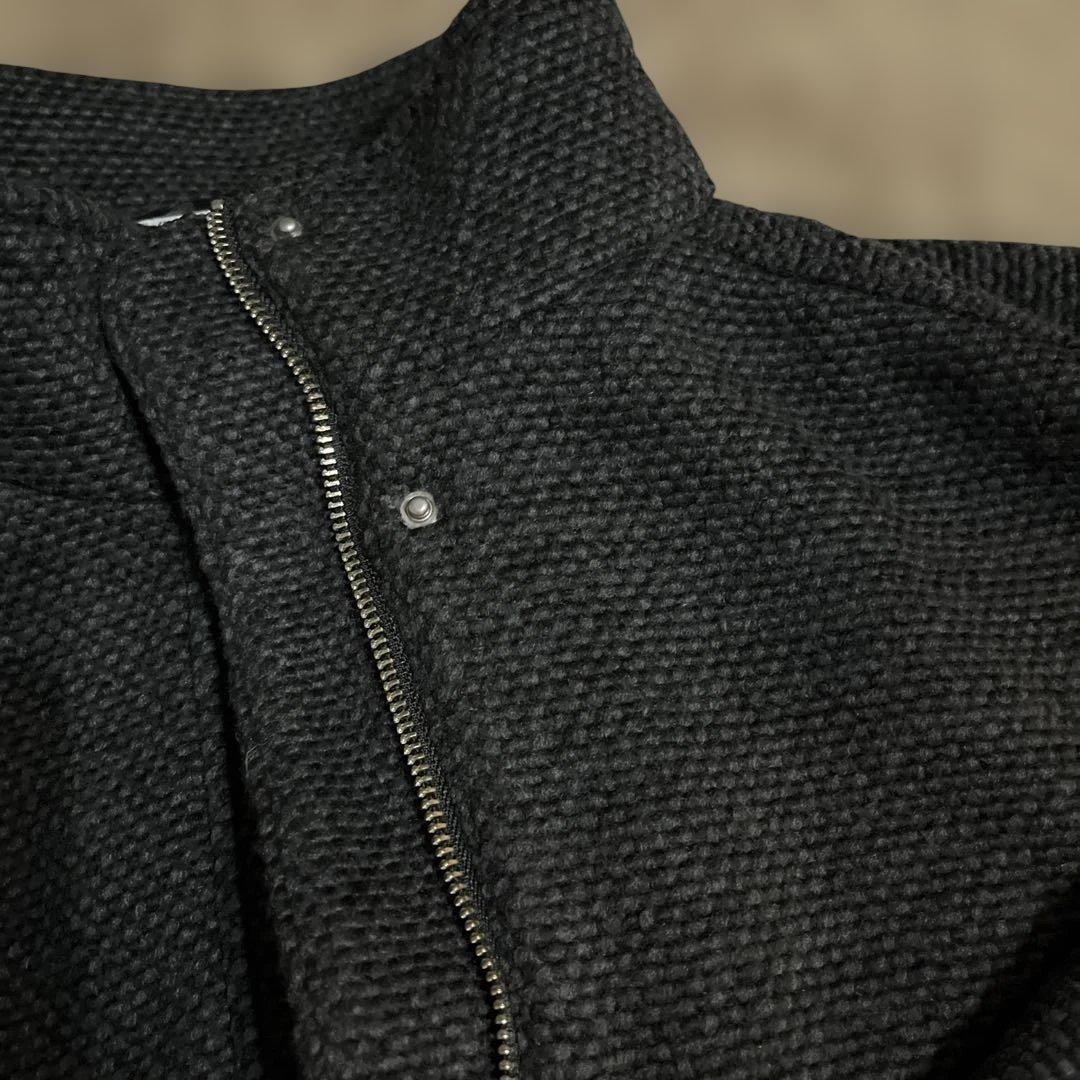 レプシィム　スライバーBIGブルゾン　モノトーンブラック