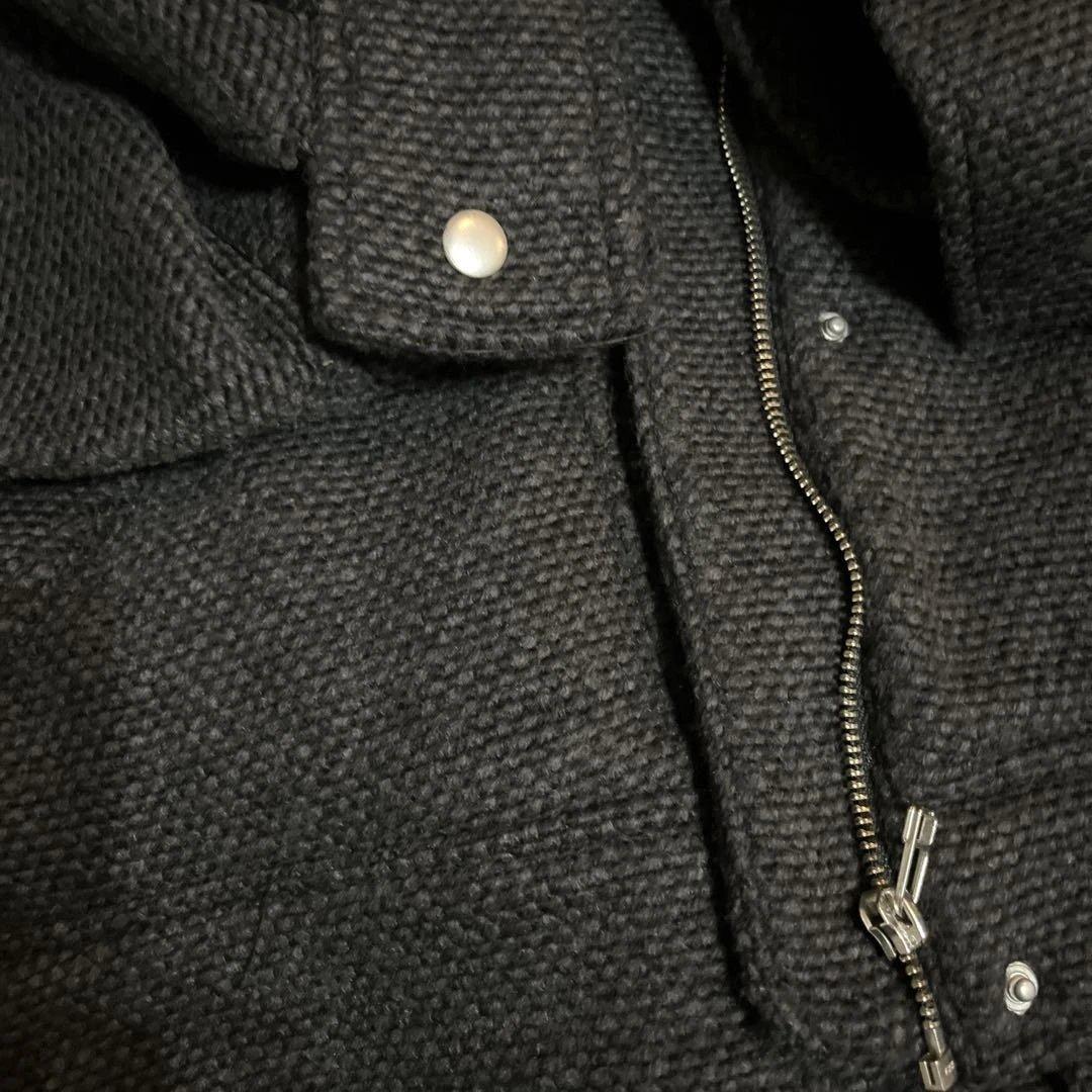 レプシィム　スライバーBIGブルゾン　モノトーンブラック