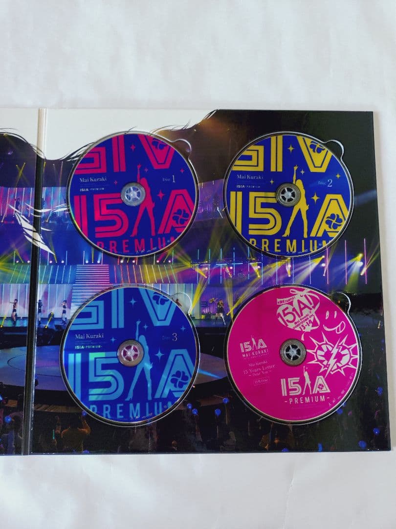 倉木麻衣2014年　PREMIUM15TH DVD 4枚