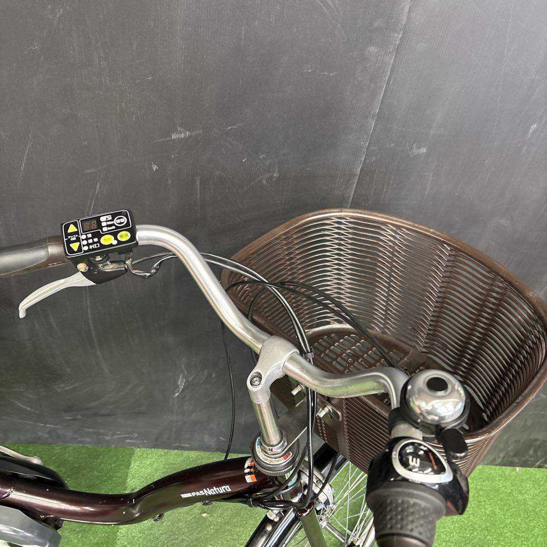 電動自転車 YAMAHA PAS Natura ブラウン　60★