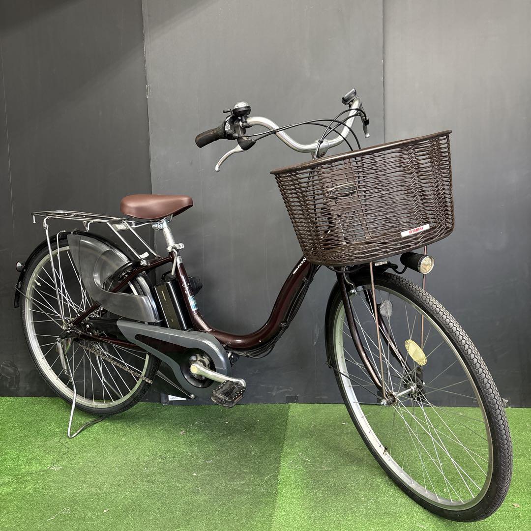 電動自転車 YAMAHA PAS Natura ブラウン　60★