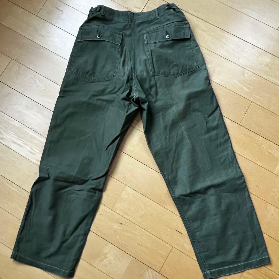 t*a様 60s US ARMY ベイカーパンツ OG-107 初期型 サイドア