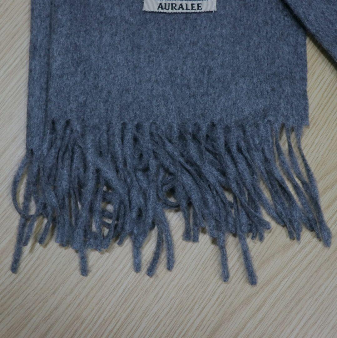 AURALEE マフラー グレー