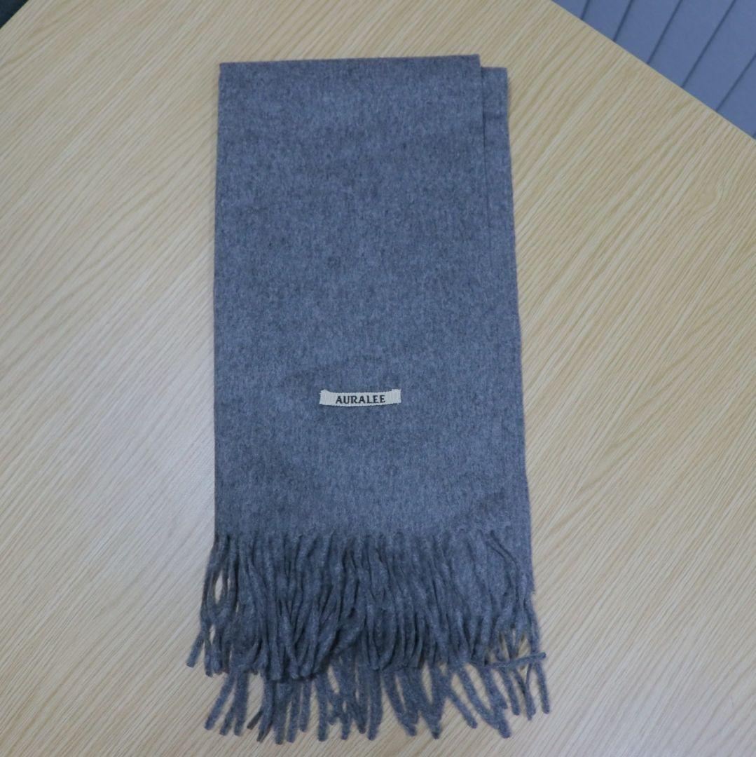 AURALEE マフラー グレー