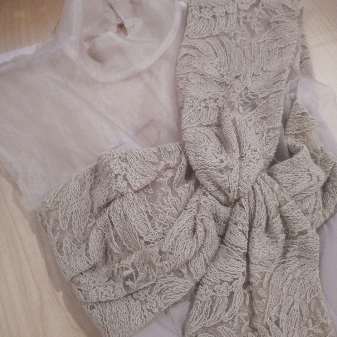 新品　LAGUNAMOON エンブロイダリーツイストパンツドレス