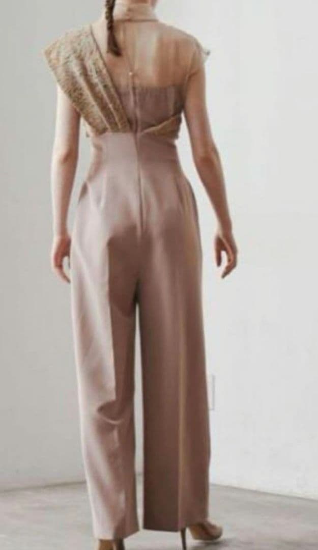 新品　LAGUNAMOON エンブロイダリーツイストパンツドレス