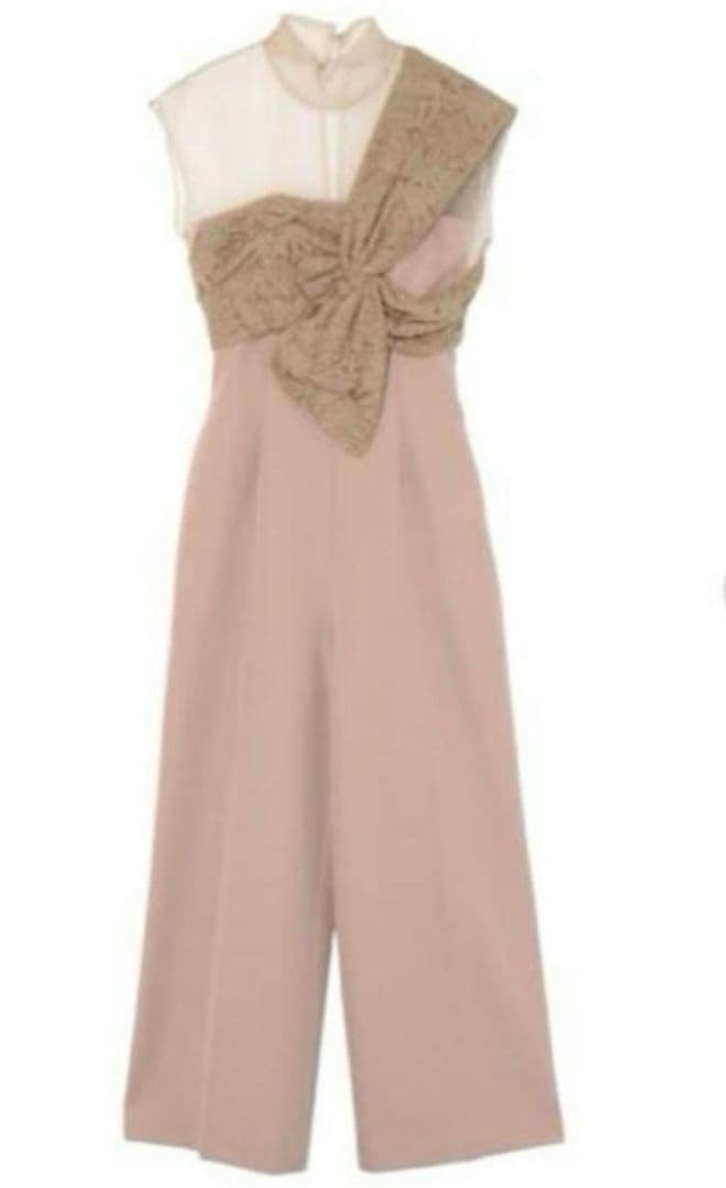 新品　LAGUNAMOON エンブロイダリーツイストパンツドレス