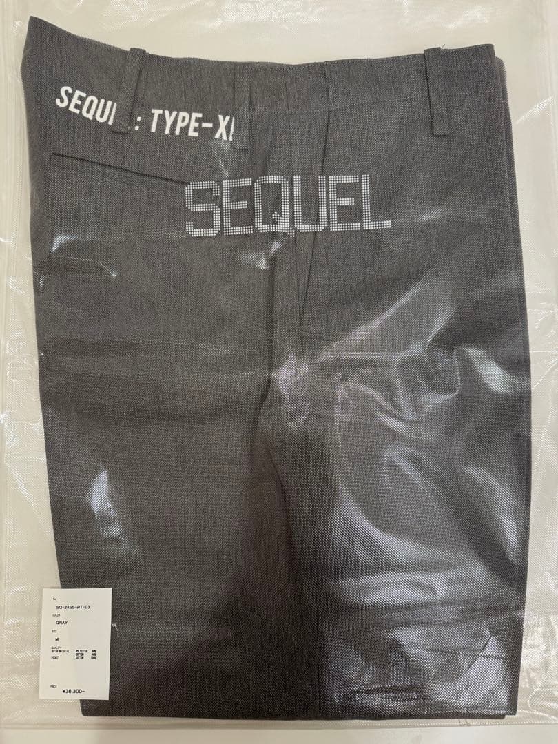 SEQUEL パンツ グレー M