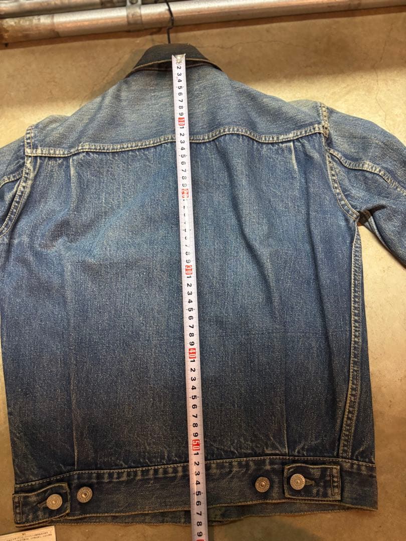 Levi's ヴィンテージセカンド507xx 革パッチ期　濃紺リペア無デニム古着