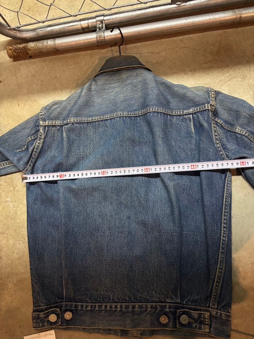 Levi's ヴィンテージセカンド507xx 革パッチ期　濃紺リペア無デニム古着