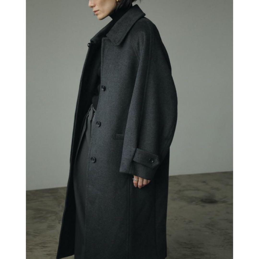 anuke アンヌーク Wool Soutiencollar Coat