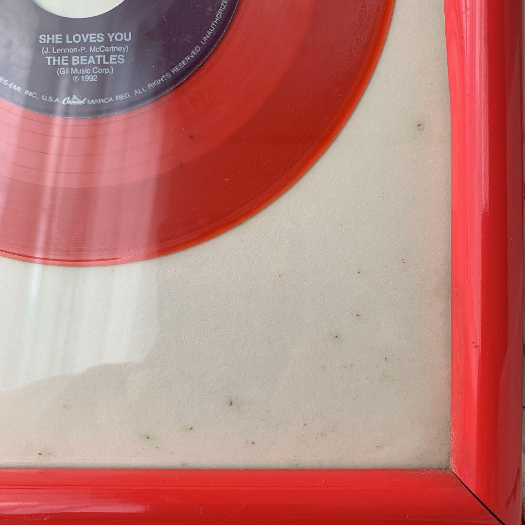 The Beatles ジュークボックス用レコード フレーム