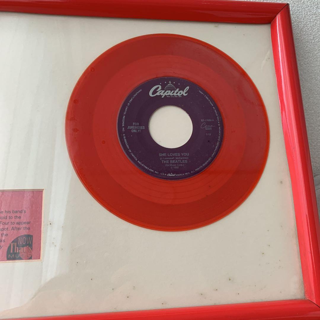 The Beatles ジュークボックス用レコード フレーム