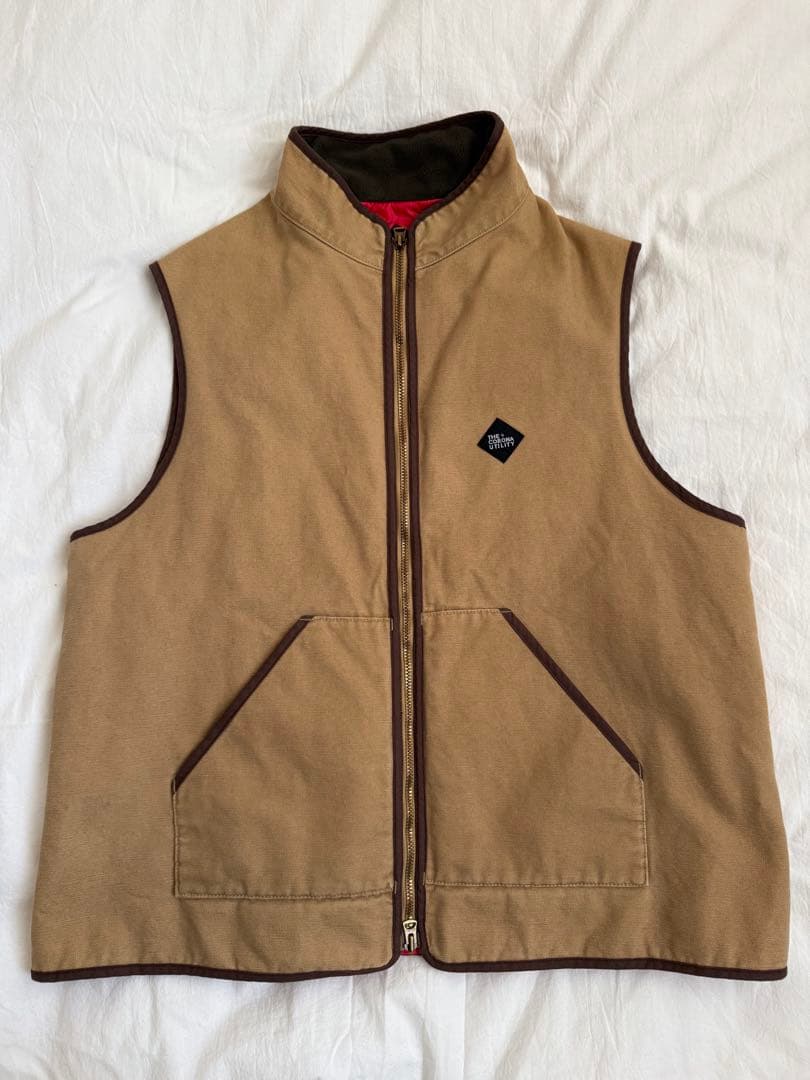 coronautilityコロナユーティリティー中綿ベストＬナイジェルケーボン