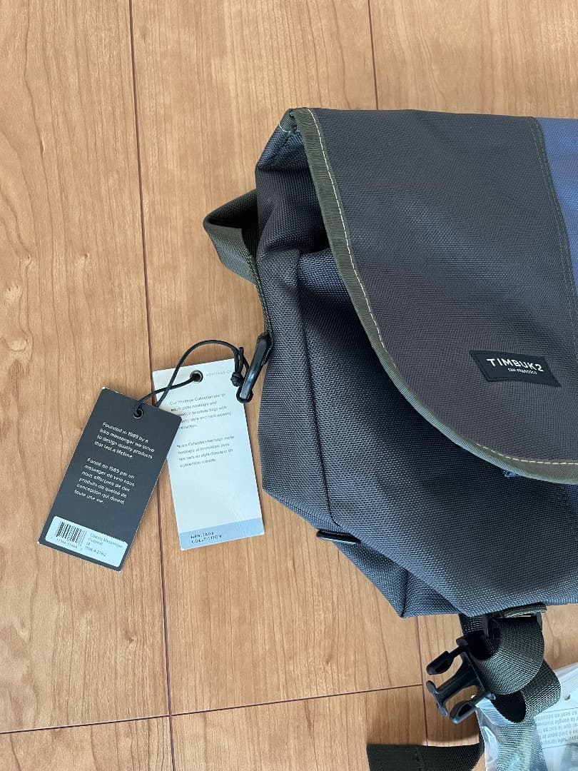 TIMBUK2 メッセンジャーバッグ ネイビー/グレー M　未使用新品