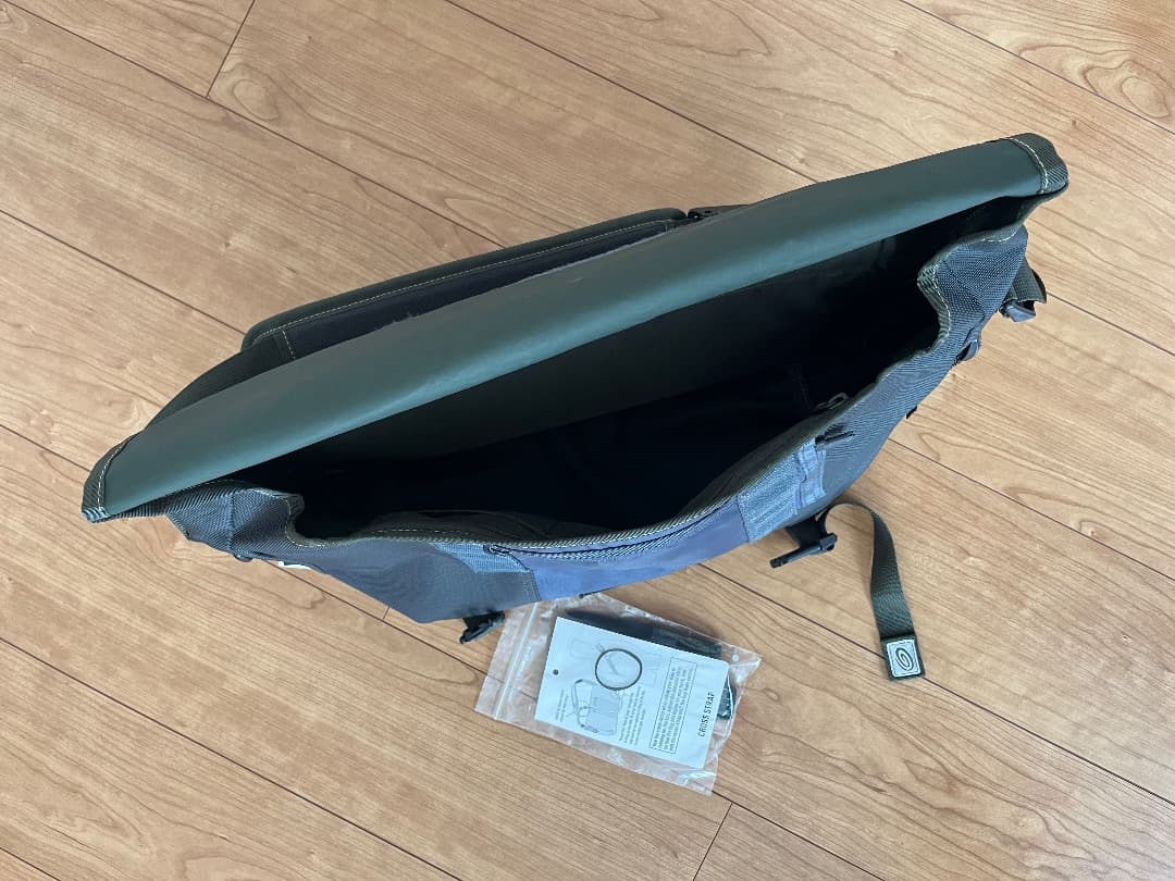 TIMBUK2 メッセンジャーバッグ ネイビー/グレー M　未使用新品