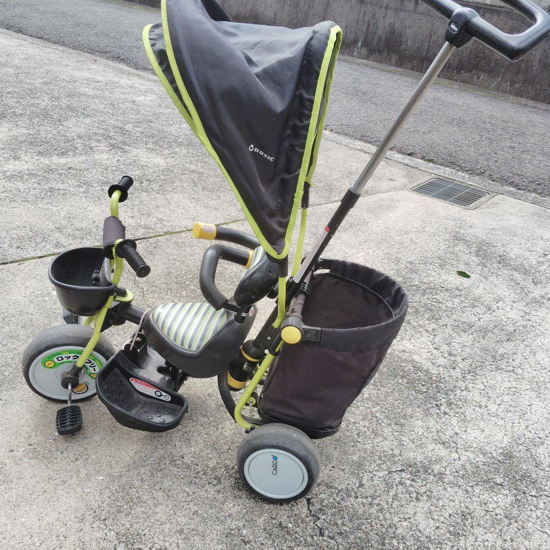 ides CARGO+ 三輪車 グレー/ブラック/ライム