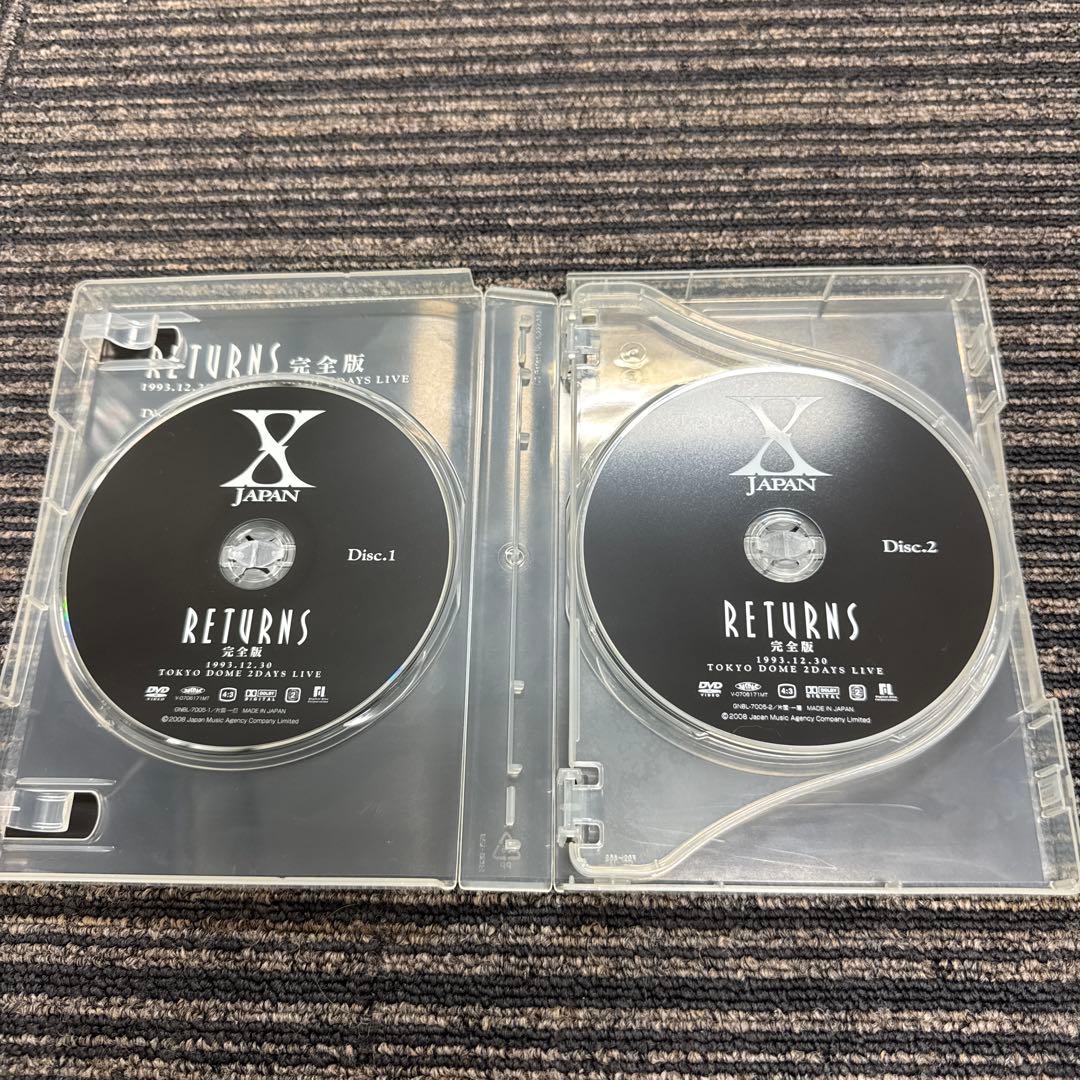 【激レア】X JAPAN 『RETURNS 』完全版