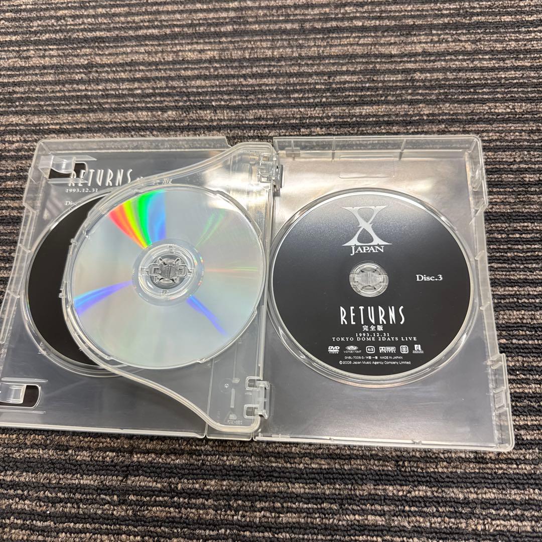 【激レア】X JAPAN 『RETURNS 』完全版