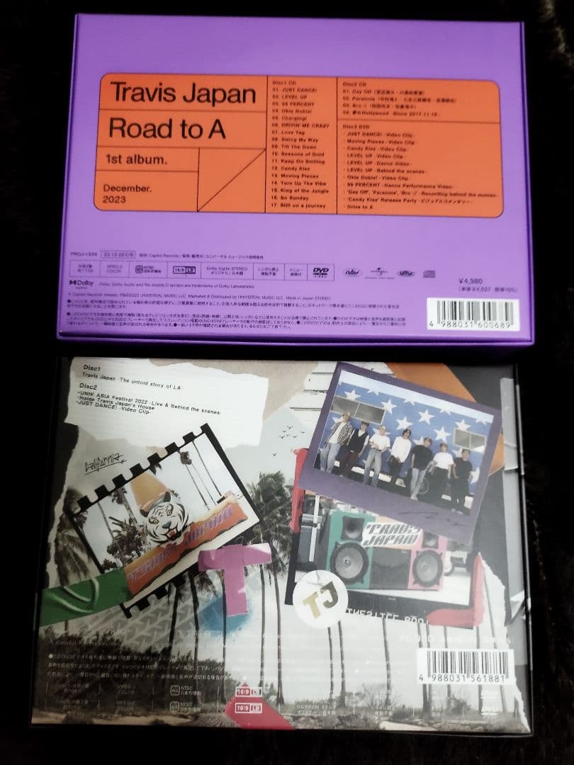 【最安値・美品】FC盤Travis Japan Road to A/LAセット