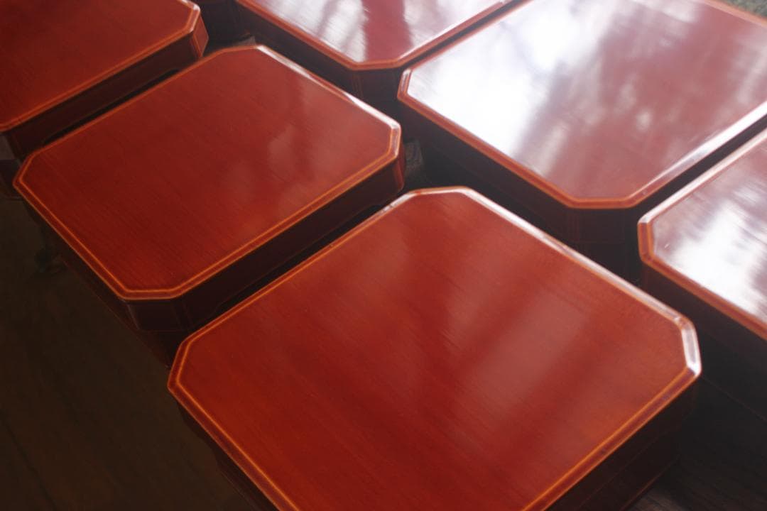 花子さまご確認用！春慶塗大徳寺重10点